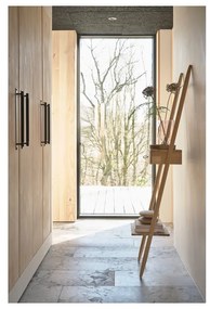 Vază roz-deschis din sticlă (înălțime 24 cm) Drum – Villa Collection