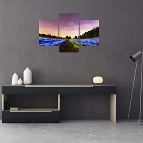 Tablou cu câmp colorat (90x60 cm)