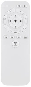 Lustra LED cu ventilator si telecomanda CIRILLA 03644 GL