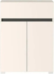 Comoda LONDON 7, casmir/gri antracit, PAL, 70x38x94 cm