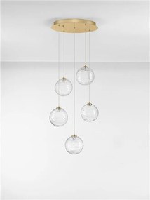 Lustra LED design decorativ 3000K BLAZIK D-44,5cm