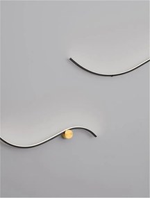 Aplica de perete cu lumina ambientala LED Wave