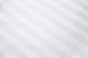 Fata de perna ATLAS GRADL 50x70 cm dungi albe 2 cm bumbac pieptanat
