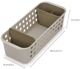 Organizator de baie bej EasyStore – Joseph Joseph