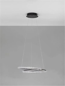Lustra LED suspendata moderna design elegant GINEVRA 45W
