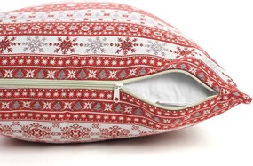 Husă de pernă cu motive de iarnă