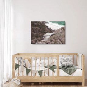 Tablou - Călătorie spre Marea de Smarald (90x60 cm)