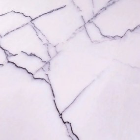 Dulapior inalt cu 4 sertare design LUX Cabana, stejar albit