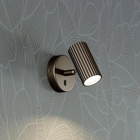 Eglo 902035 - Aplică spot de perete PORTILLO 1xGU10/5W/230V, maro