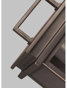 Aplică de exterior GLENVIEW 1xE27/60W/230V IP44 antracit Feiss