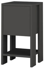Noptieră EMA 55x30 cm antracit