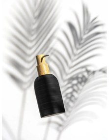 Dozator de săpun lichid negru din polirășină 250 ml Altavalle – Wenko