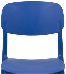 Scaun de grădină albastru din plastic Hébé – Bonami Essentials