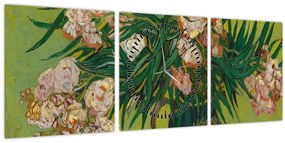 Tablou - Vincent van Gogh, Oleanders, reproducere (cu ceas) (90x30 cm)