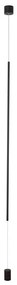 Lampa LED podea/tavan design modern deosebit ELETTRA negru