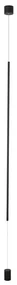 Lampa LED podea/tavan design modern deosebit ELETTRA negru
