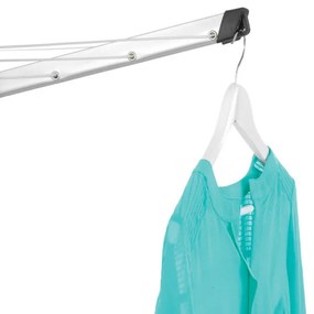 Brabantia TopSpinner spațiu în aer liber 90300260, 40 m, țepușă de metal pentru săpat, rezistent la coroziune, Inox