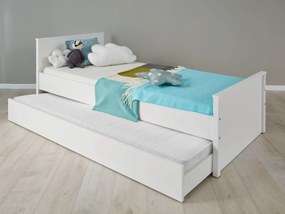Spațiu de depozitare pentru patul Olna 90 cm Olna (alb). 1053160