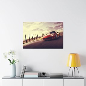 Tablou Canvas Red Ferrari 120x80 cm