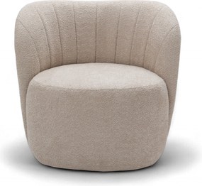 Fotoliu relaxare Soya - boucle bej Catch Me 02