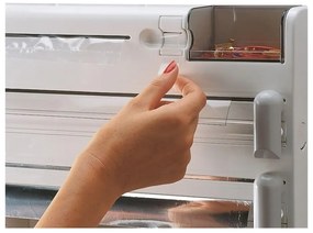 Dispenser pentru prosoape de bucătărie din hârtie și folie de aluminiu alb de montat pe perete din plastic Parat – LEIFHEIT