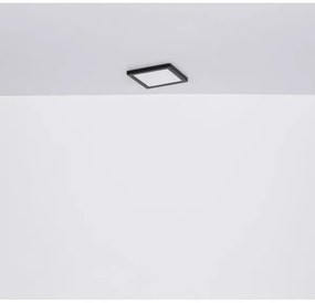 Plafonieră LED LASSE LED/24W/230V 3000/4000/6500K neagră Globo 12380-24B