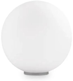 Ideal Lux - Lampă de masă MAPA 1xE27/42W/230V, Ø 20 cm, albă