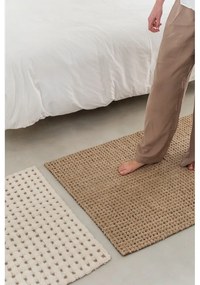 Covor tip traversă bej lavabil/țesut manual din lână 80x230 cm Unexpected Wool – Lorena Canals