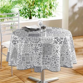 Față de masă lavabilă din PVC ø 160 cm Persane – douceur d'intérieur