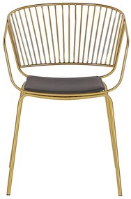 Set 2 buc. scaune de sufragerie RAGOR (auriu). 1022869