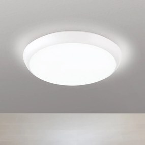 Plafoniera LED pentru baie design circular MAGGY D-25cm alba