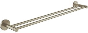 Grohe Essentials Suport prosop baie tip bara dubla 60 cm, nichel mat (brushed nickel)