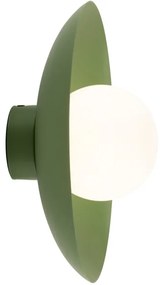 Aplică SLATE 1xG9/8W/230V d. 28 cm verde