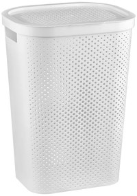 Coș de rufe alb din plastic 60 l Infinity – Curver