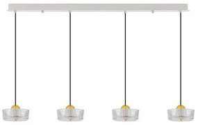 Lustra cu 4 pendule LED design modern KEROS