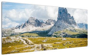 Tablou - Dolomite italiene (120x50 cm), în 40 de alte dimensiuni noi