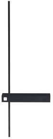 Aplica de perete LED SABRE negru, 61cm W0281 MX