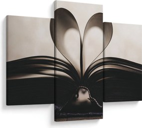Tablou cu carte (90x60 cm)