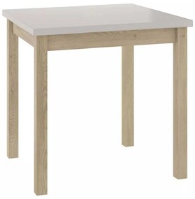 Masă de bucătărie Adam 90 x 65 cm, crem / stejar cremona