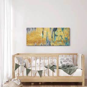Tablou - Design auriu (120x50 cm)