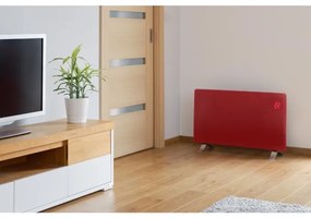 Sencor - Convector electric inteligent 1200/2400 W, 230 V, IP24, Wi-Fi, roșu