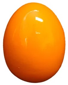 Deco Easter Egg portocaliu 10.5 cm