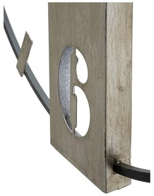 Ceas de perete ø 61 cm Silvery – Mauro Ferretti