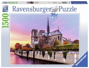 PUZZLE PICTURA NOTRE DAME, 1500 PIESE - RAVENSBURGER (RVSPA16345)