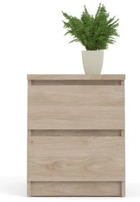 Noptieră cu aspect de lemn de stejar Naia - Tvilum