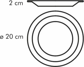 Farfurie de desert Tescoma GUSTITO, 20 cm