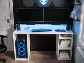 Masă PC Gaming Enurenta 1 (Alb) . 1103357