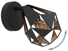 Spot de perete Eglo 43715 CARLTON 1xE27/40W/230V