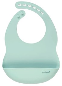 Baveta din silicon cu buzunar, ajustabila,   Nordic   - Mint