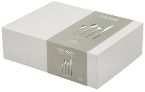 Tacâmuri argintii din oțel inoxidabil 16 buc. Twist – Gense